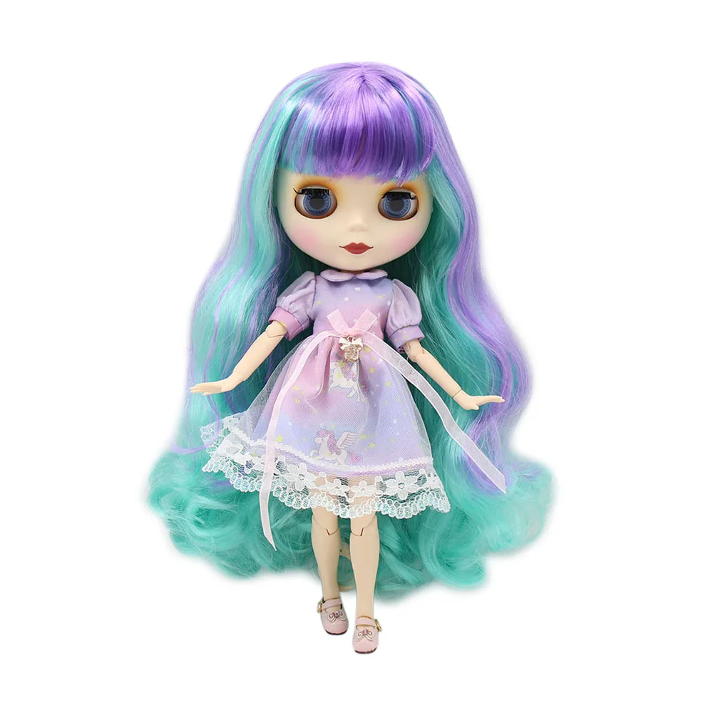 Ледяной DBS Blyth кукольные шарнирное тело матовая лицевая сторона 1/6 BJD куклы может