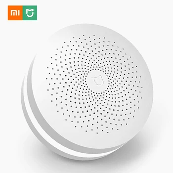 

Xiaomi Mijia Smart Home Multi-function Gateway Upgraded ZigBee WiFi Mini Equipment Smart Home Automation Remote Control