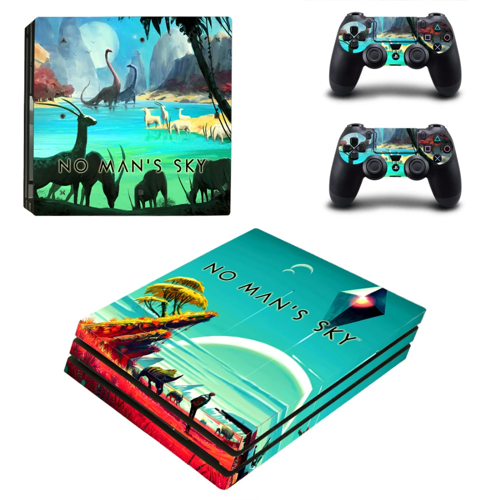 No Man's Sky PS4 Pro Skin Sticker Decal for Sony PlayStation 4 Console and  2 Controller PS4 Pro Skin Sticker Vinyl|Stickers| - AliExpress