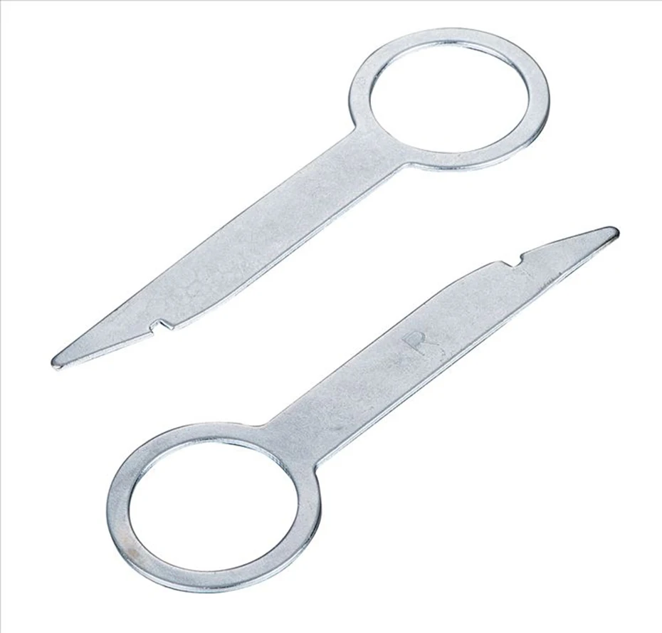 

2 pcs Car Stereo Radio Removal Remove Tool 4 Keys For Audi For Ford For Volkswagen car styling