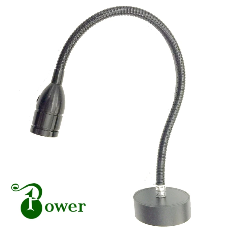 

12V 24V 2W LED GOOSENECK MAP LIGHT