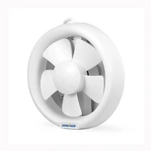 220 В 208 мм пластиковый настенный вентилятор для ванной/кухни с низким уровнем шума