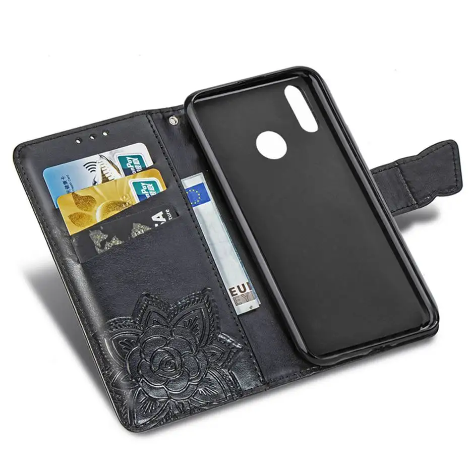 Флип чехол для Asus Zenfone Max Pro M2 ZB631KL 6 3 Роскошный из искусственной кожи телефона ASUS ZB