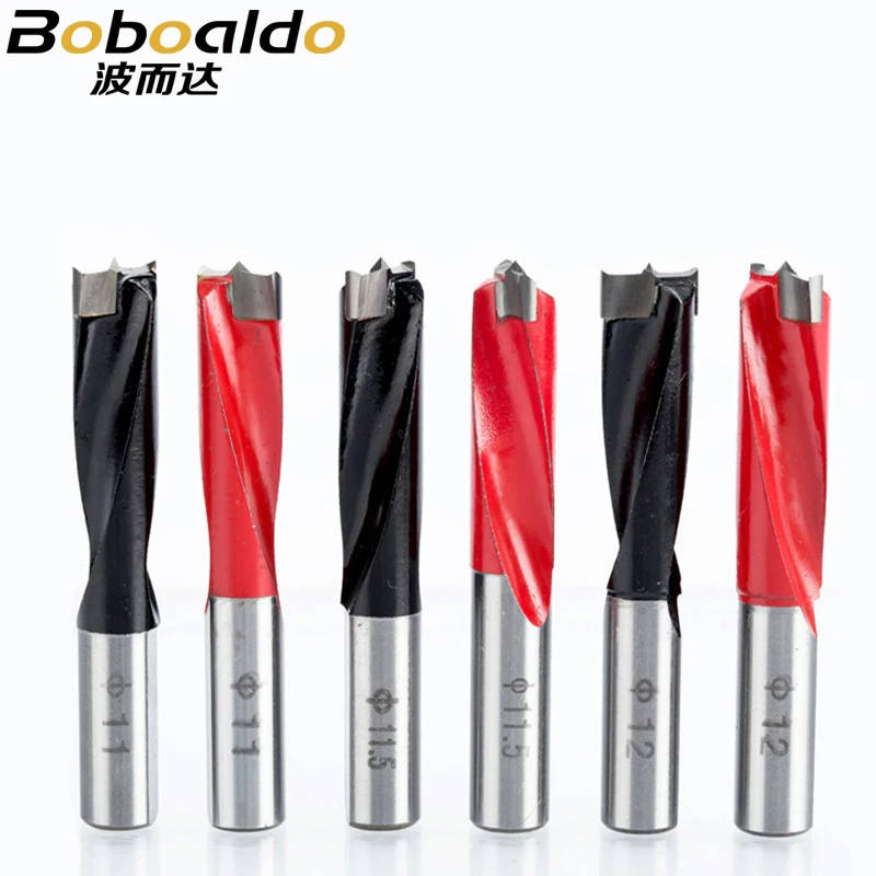 1pc 10-18mm wood drill bit 70mm length router bit row drilling for boring machine Gang drills for wood Carbide endmill