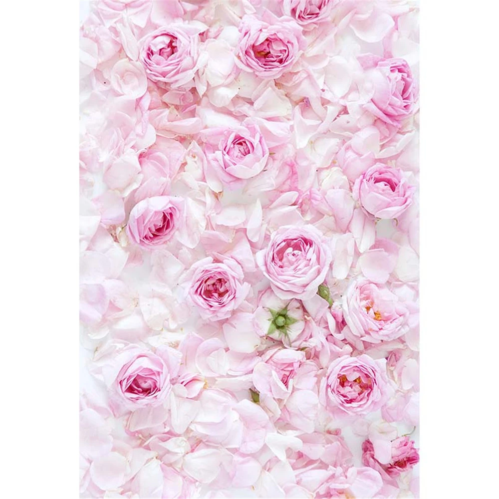 Pink Floral Ribbon Baby Shower Favors Pink Flowers Roses Elastic FOE 58 Floral Elastic Ribbon 16mm Pink White Daisies Printed