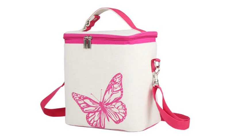 Mara's Dream новая портативная утепленная хлопчатобумажная сумка для ланча сохраняющая тепло для еды на пикник сумка для женщин дети мужчины термо сумка-холодильник