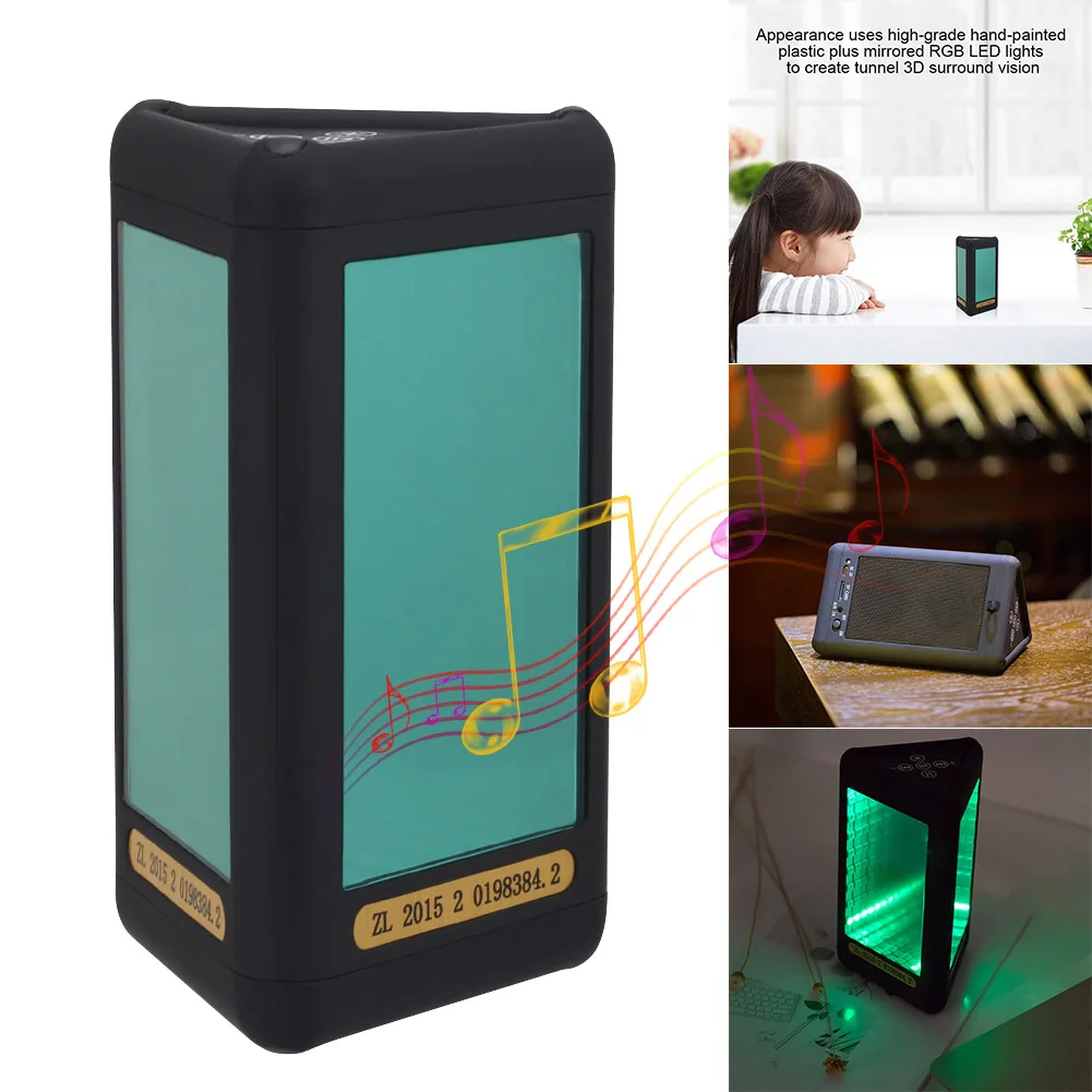 

LED Bluetooth Speakers Outdoor Wireless Portable Speaker for Camping Beach Sports XM66