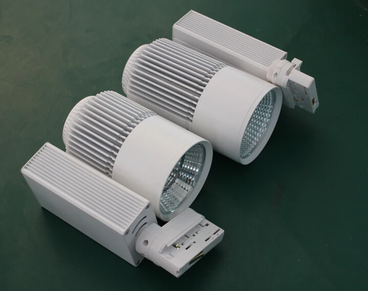 

Free shipping 35W CREE COB LED Track light, RA80+,2/3/4 wires