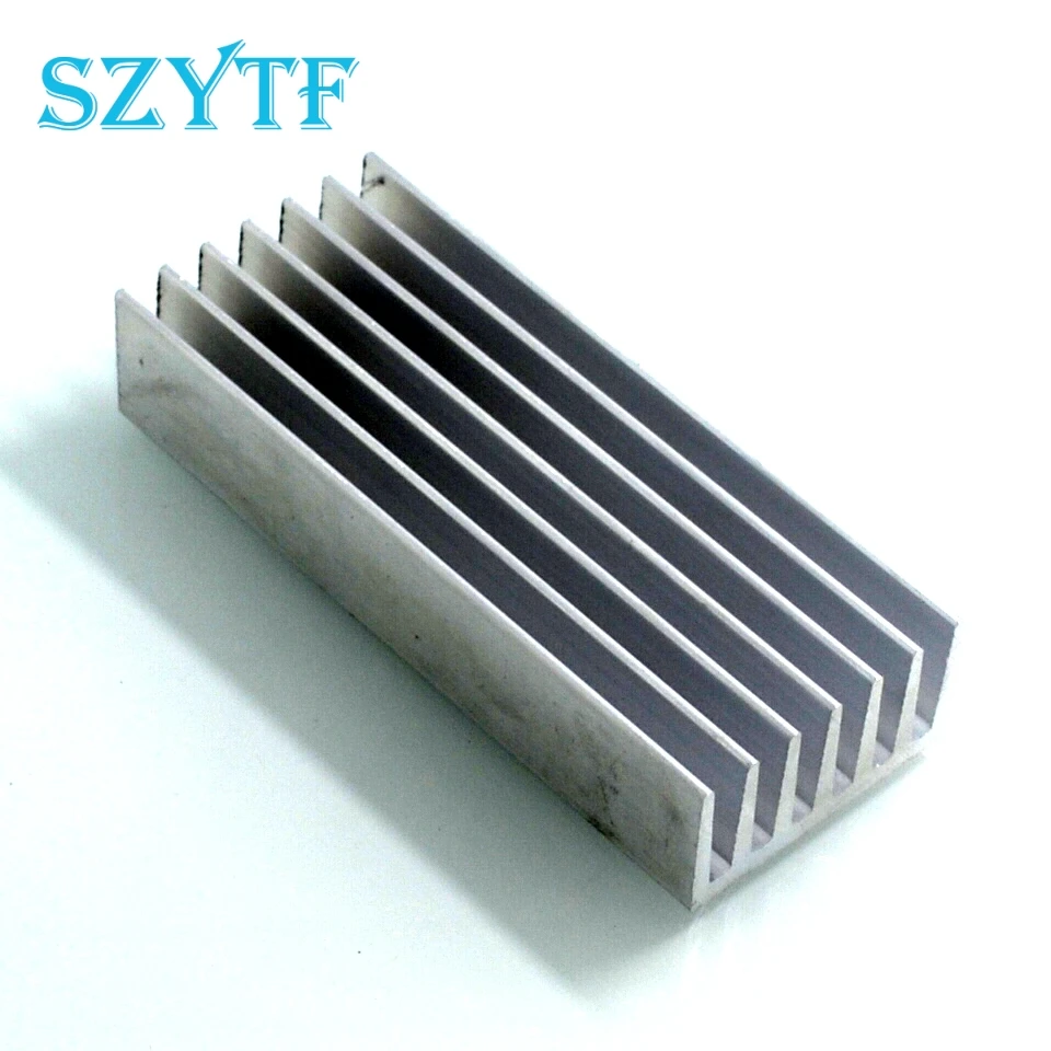 10pcs Pure aluminum heat sink aluminum radiator fins 100*40*20MMin