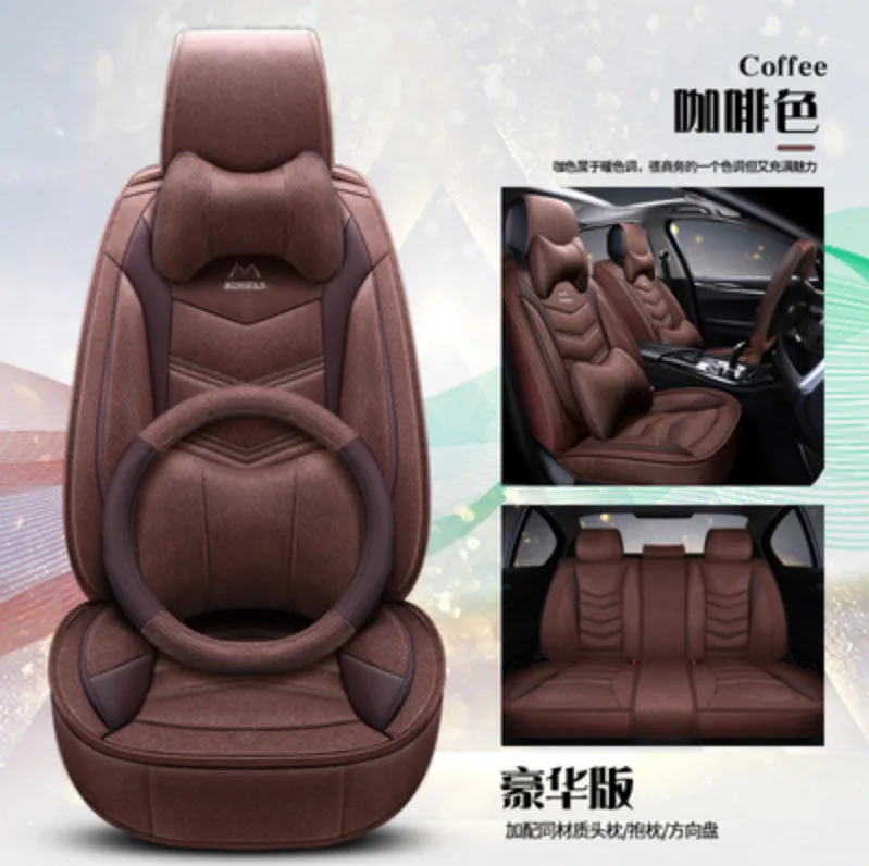 

Front+Rear PU Leather Universal auto seat covers fit toyota prius 20 30 yaris highlander rav 4 rav4 camry 40 50 corolla 2017
