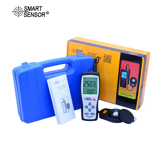 Digital Illuminance meter AS823 Lux meter light spectrum meter Luminometer luxmeter Spectrometer