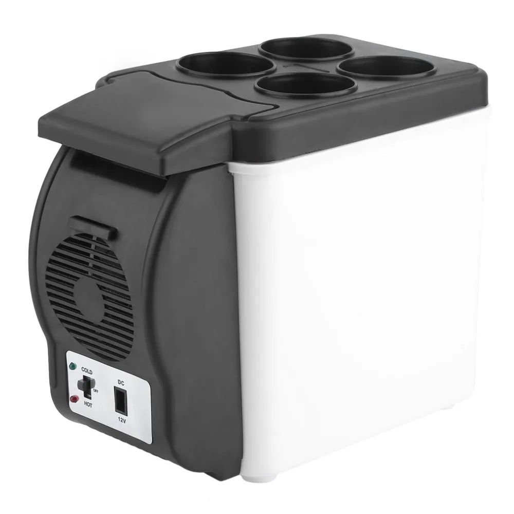 

Portable 6L Capacity Car Truck Travel Household Refrigerator Small Multi-Function Fridge Warmer Cooler Freezer