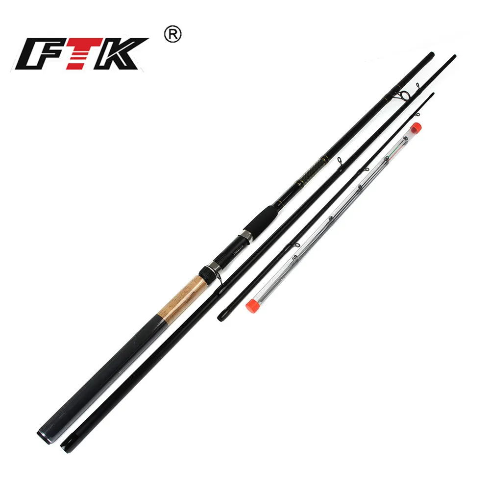 

FTK 60% High Carbon canne a peche Rock Fishing Rod SuperHard Three Types Rod Tip 3 Sections Carp Rod Standard Baitcasting pesca