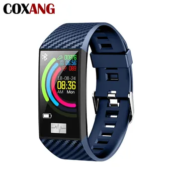 

COXANG DT58 Fitness Bracelet ECG Heart Rate Monitor Blood Pressure Measurement Fitness Tracker IP68 Waterproof Smart Wristband