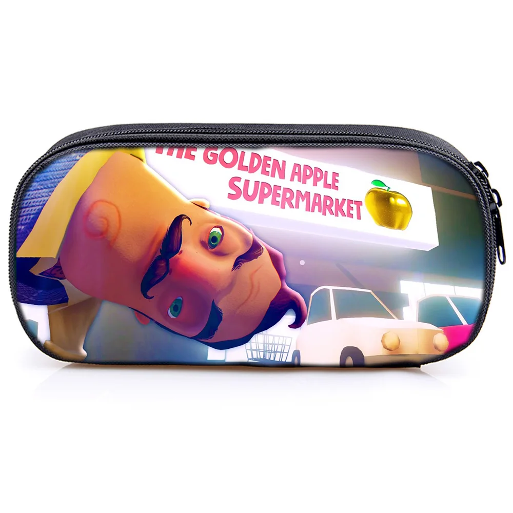 Милый чехол для карандашей Hello Neighbor Kids модный новый высококачественный милый