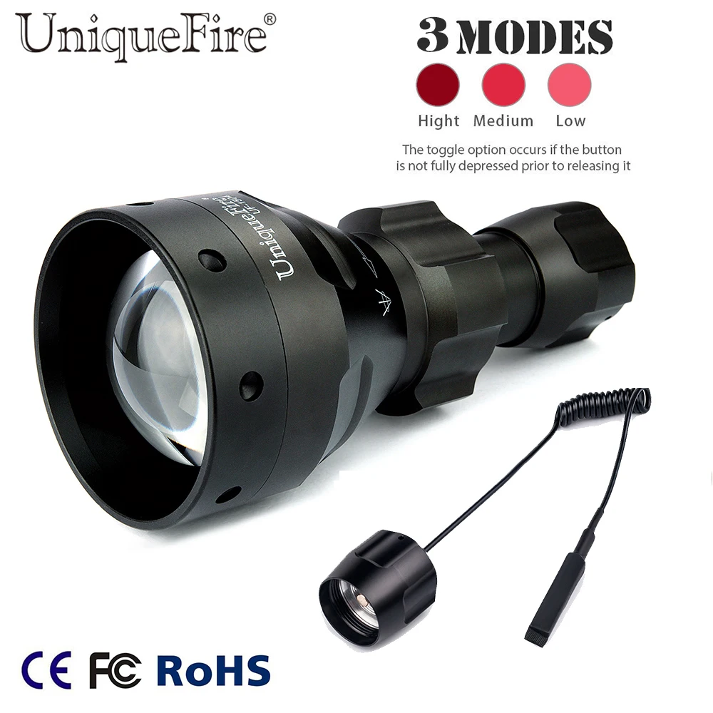 Buy Rechargeable IR Flashlight UniqueFire 1504 IR