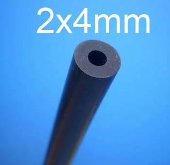 

2mm ID 4mm OD 2x4mm fluororubber tube,VITON rubber tube,Fluorine rubber hose Oil resistant solvent corrosion resistance pipe