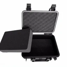 256*178*105 мм водонепроницаемый чехол для инструмента ящик для камеры чемодан ударопрочный герметичный с предварительно вырезанной поролоновой подкладкой