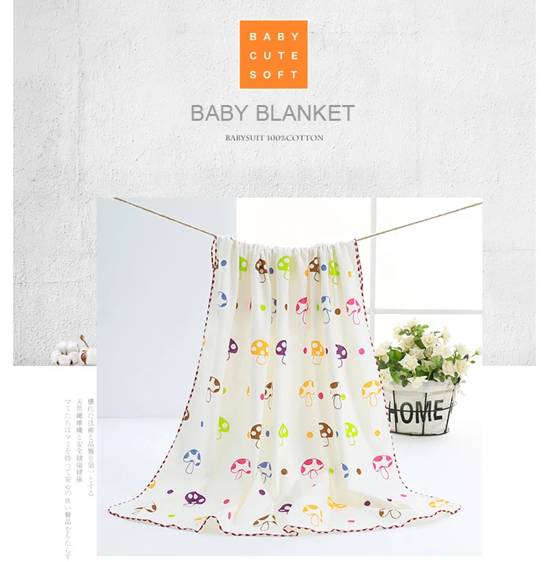2019 милый гриб детское одеяло s 3 вышивка крестом картины флис младенческой пеленать конверт коляска обёрточная бумага для новорожденных