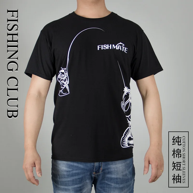 

New Sunscreen Breathable Fishing Shirt T-shirt Men's Spring Summer Quick Dry Short Sleeve Loose Outdoor Sports tshirt 18A17