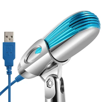 

Tabletop Condenser Microphone SF-500B Professional Mic Omnidirectional USB With Foldable Tripod For Camgirl Live Broadcast