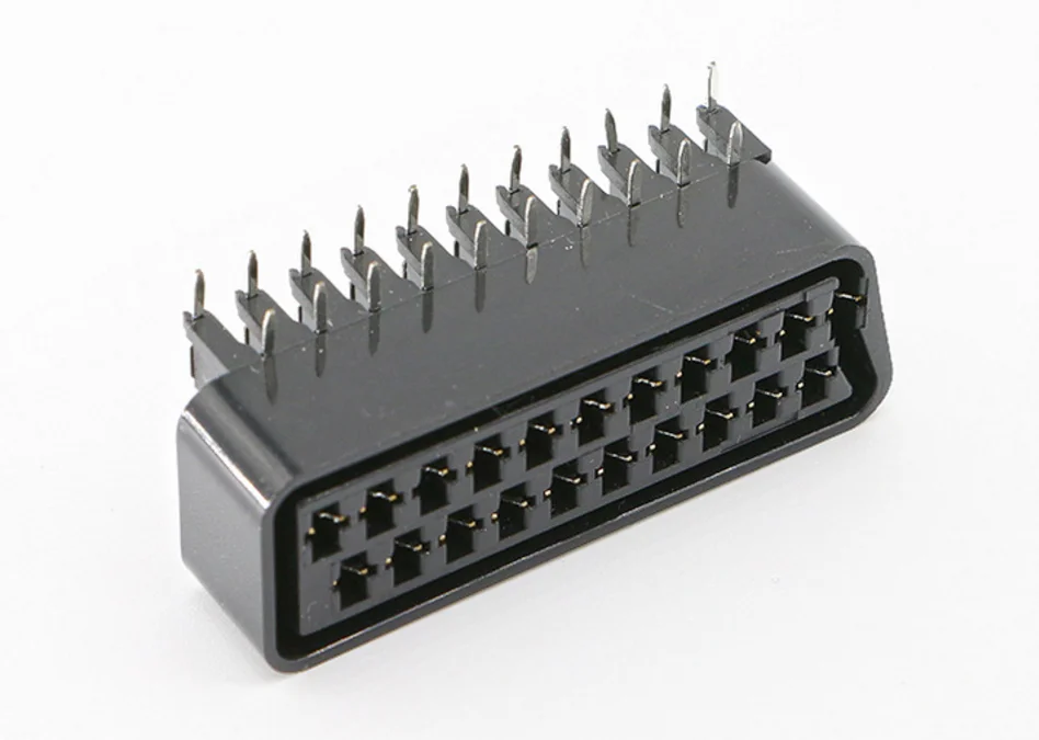 

21-pin broom head SCART interface computer plug and socket F