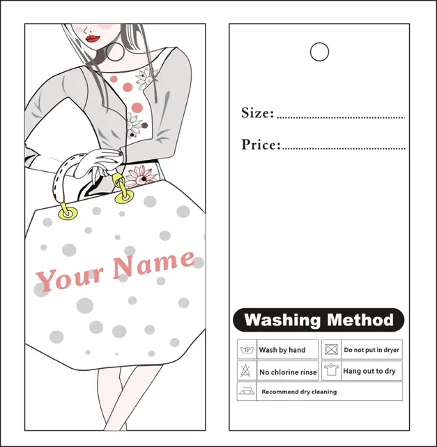 hang tags template