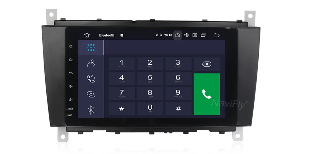 Sale 8" Android 9.0 IPS DSP Car radio audio Player For Mercedes/Benz C-Class W203 C180 C200 CLK W209 CLS W219 GPS Navigation WIFI RDS 19