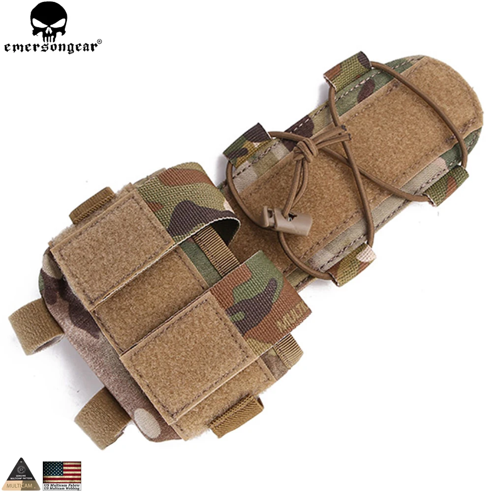 Кейс для шлема EMERSONGEAR MK2 тактический Чехол Охотничьи аксессуары черный чехол