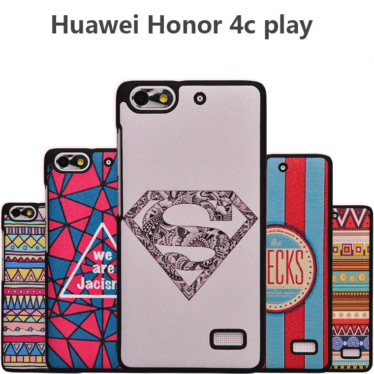 Huawei Honor 4c Play Ultra Thin Retro Texture Color Cover huawei honor 4c play ultra thin retro texture color cover