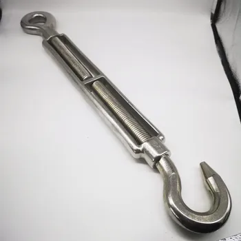 

1pcs M20 Stainless Steel 304 Adjust Chain Rigging Hook & Eye Turnbuckle Silver Choose