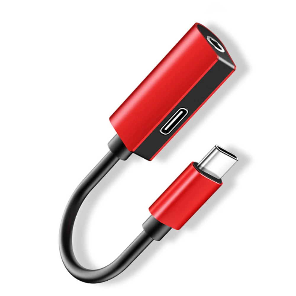 2 в 1 Тип C 3 5 мм разъем для наушников кабель конвертер USB до AUX Наушники Адаптер Xiaomi