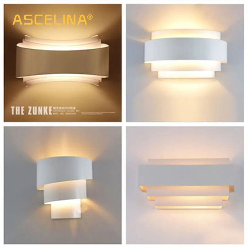 

ASCELIN Wall lamp living room bedroom lamp simple modern bedside lamp indoor LED wall lamp hotel corridor lighting