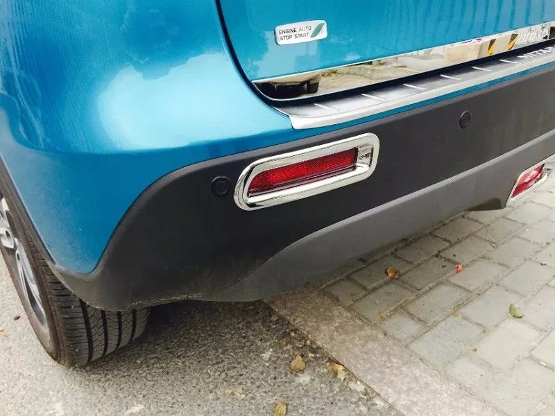 Автомобильная задняя противотуманная фара, авто задние противотуманные фары ксошенные для SUZUKI VITARA, ABS хром, 2 шт./лот, автомобильные аксессуары