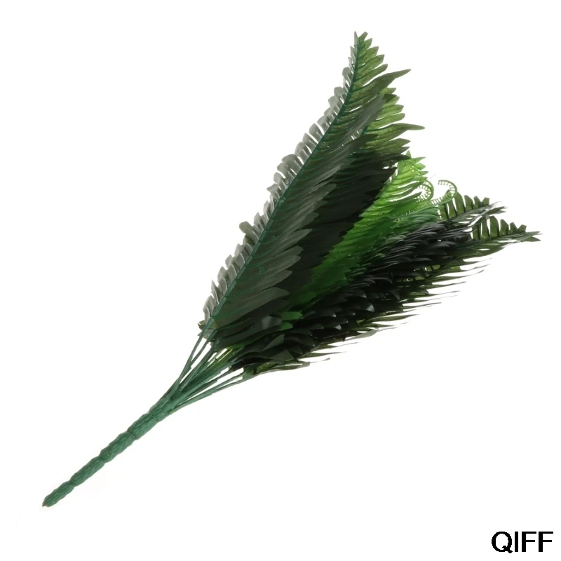 1 пучок 18 голов искусственные шелковые растения Cycas Пальма сад украшение дома May06