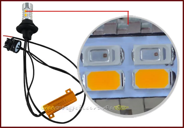 All in one brake turn light 7440 1156 31561
