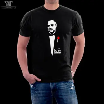

2019 New Casual Cool Tee Shirt Godfather Corleone Men Unisex T-shirt 100% Cotton Hot Sale T-shirt