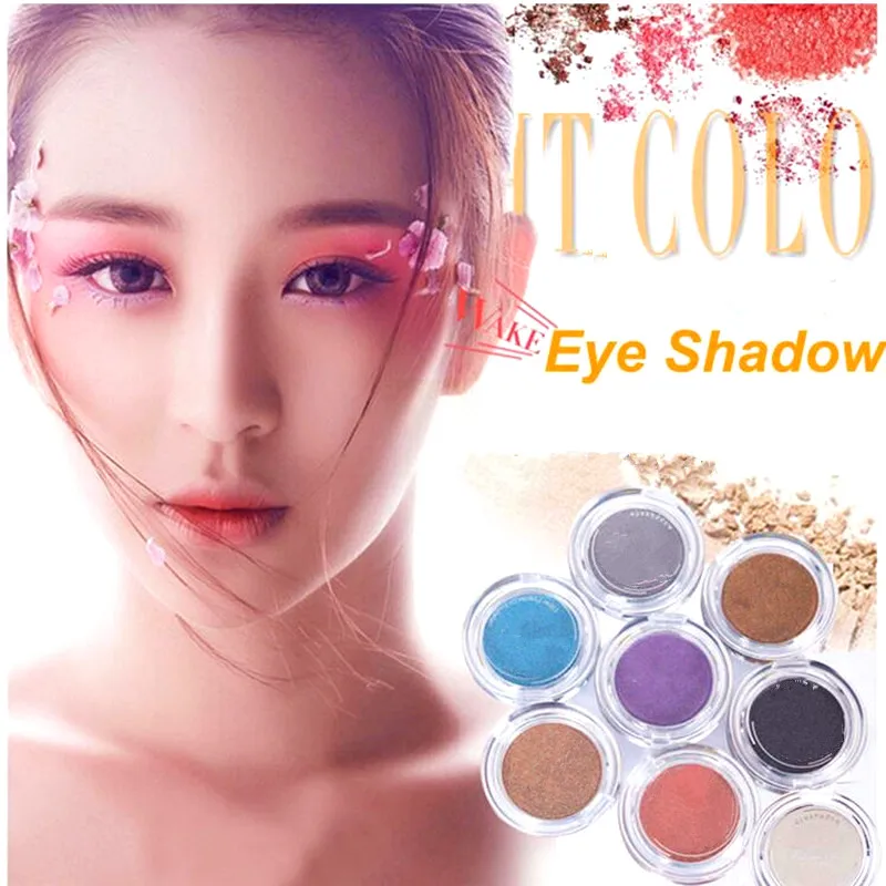

Single Color Nude Makeup Eye Shadow Palette Glitter Matte Make Up Brush Set Eyeshadow Maquillage Cosmetics 12 Colors Available