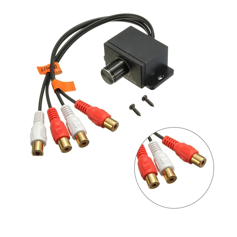 Универсальный автомобильный усилитель звука бас RCA кнопка дистанционного