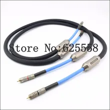 SILTECH Empress Double Crown RCA Interconnect Audio Cable With Original Box Hifi RCA Audio Cable viborg audio tiwn link rca interconnect cable 1m