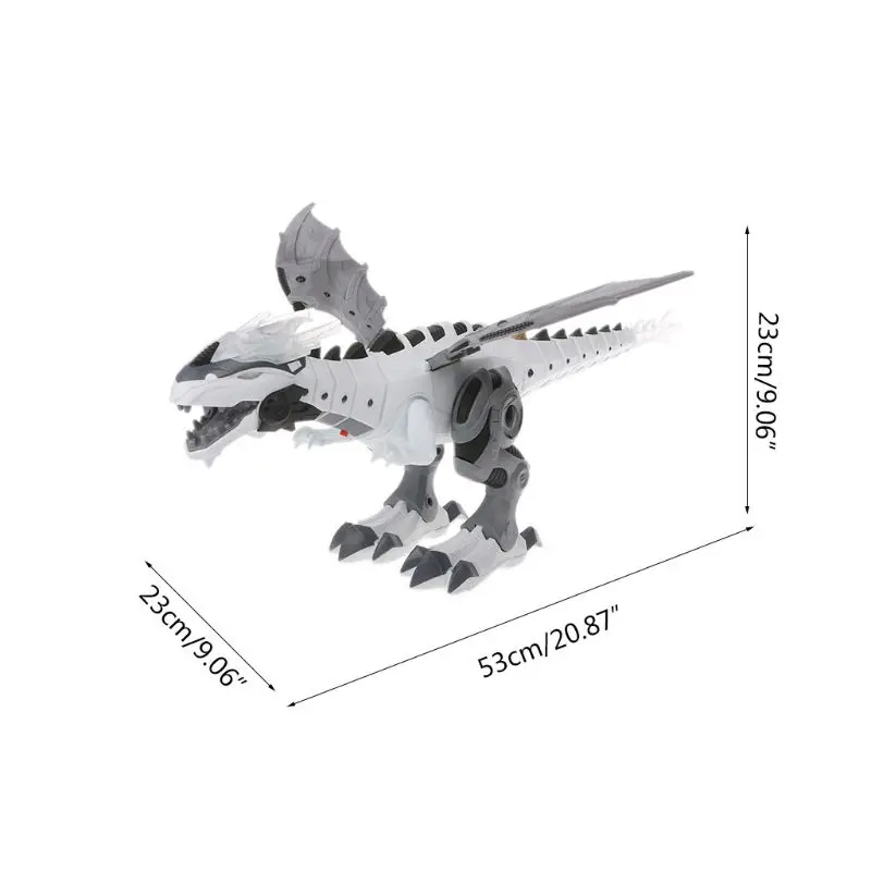 Шокирующие электрические интерактивные спрей динозавры говорящие игрушки ходячий пожарный Дракон мальчик детская игрушка Рождественский подарок прекрасные Электронные Домашние животные