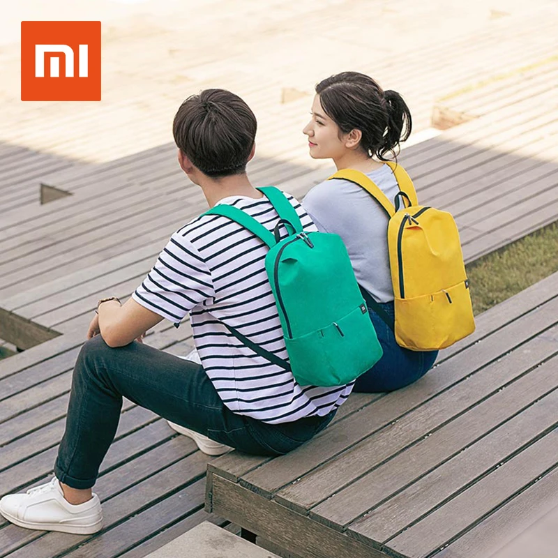 Оригинальная сумка Xiaomi Mi, рюкзак, 10л, сумка, 8 видов цветов, 165 г, городской, для спорта и отдыха, нагрудная сумка, сумки для мужчин и женщин, маленький размер, на плечо, Unise