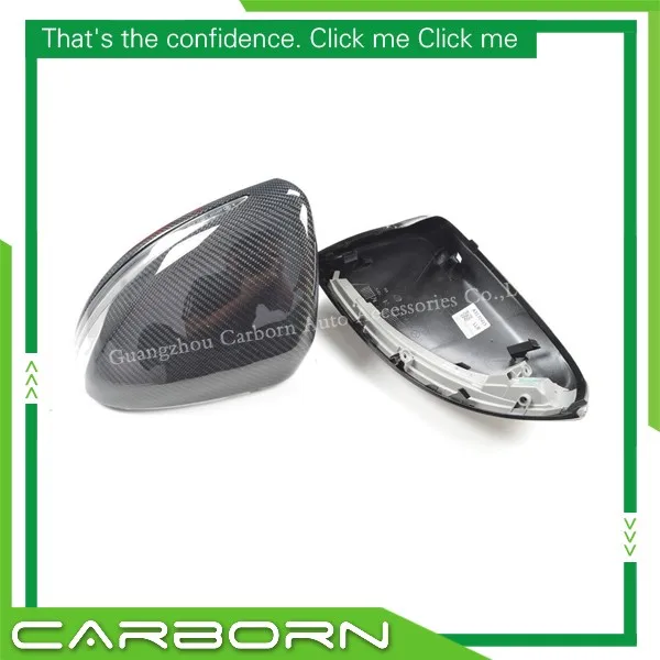 

ForMercedes W205 W222 W213 W238 X205 2014+ Left Hand Drive Version Add on/ Replacement Gloss Black Dry Carbon Fiber Mirror Cover