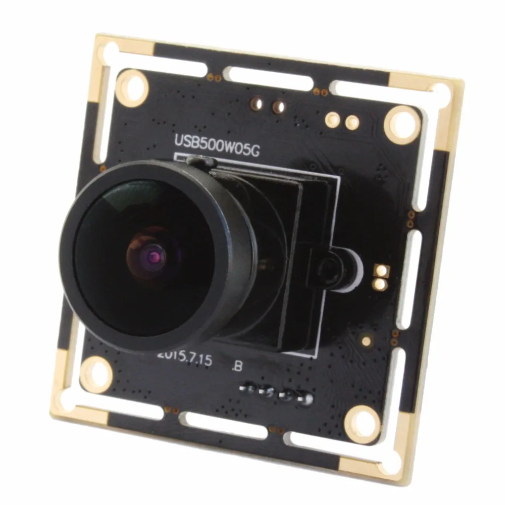 

ELP 5MP 170 degree wide angle fisheye camara de video 2592x1944 for android windows Linux ELP-USB500W05G-L170