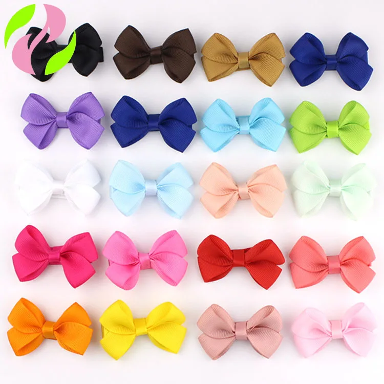 

2.16 Inch Colorful Toddler Baby Girls Boutique Hair Clip Bows Ribbon Hairpins Hairgrip headwear For Children ZYAA1723