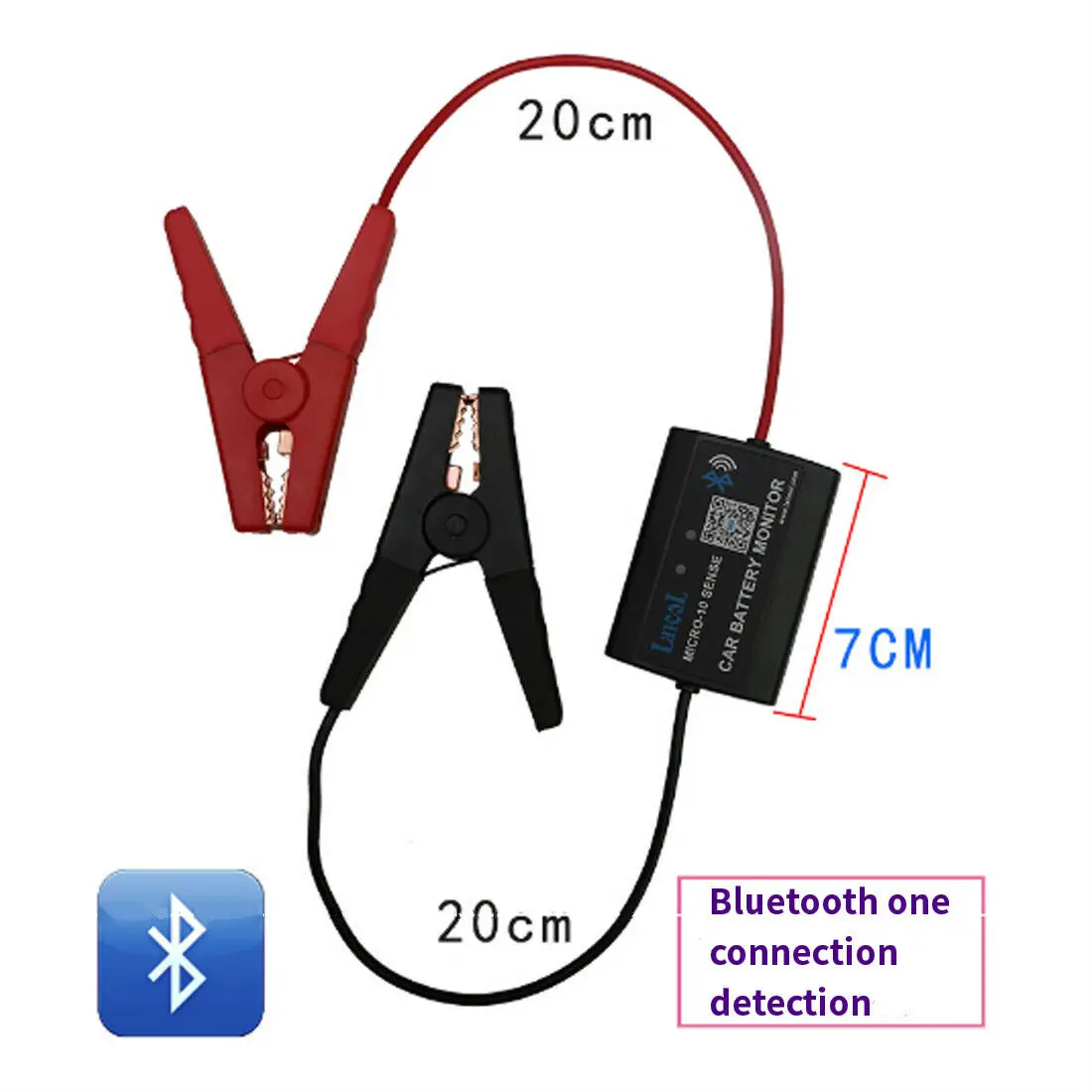 Smart Bluetooth автомобиля батарея тестер ёмкость счетчик внутреннего