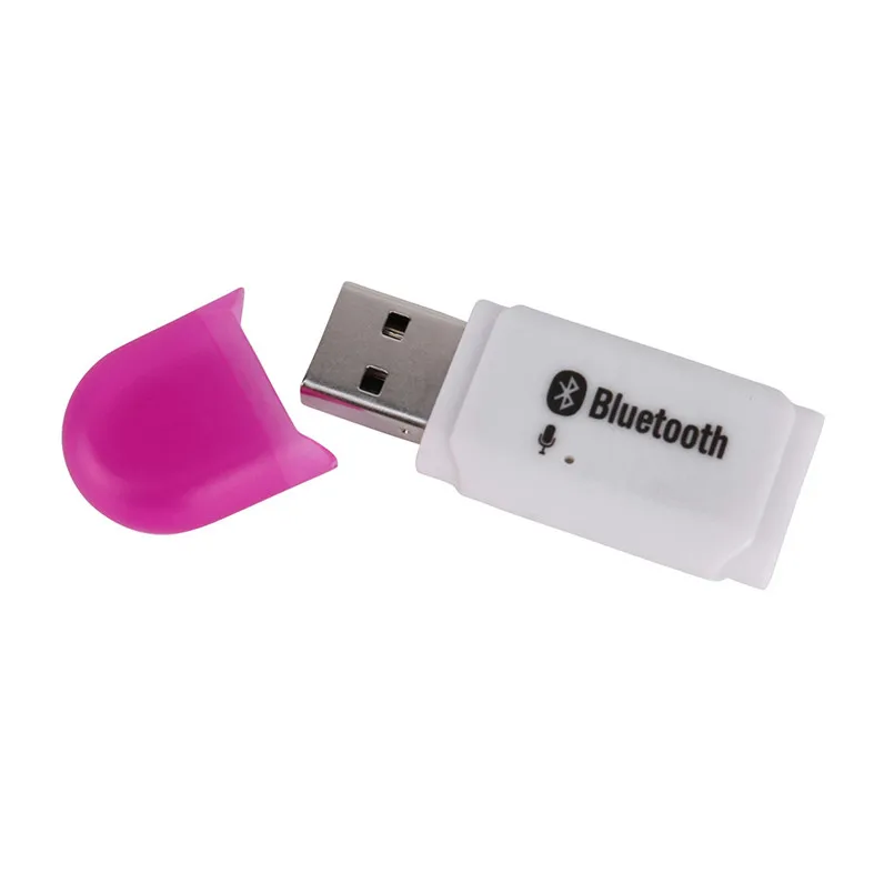 USB Bluetooth Music Receiver V5.0+EDR Stereo Audio Music Wireless Receiver Adapter For Car Home Speaker 40JUN45