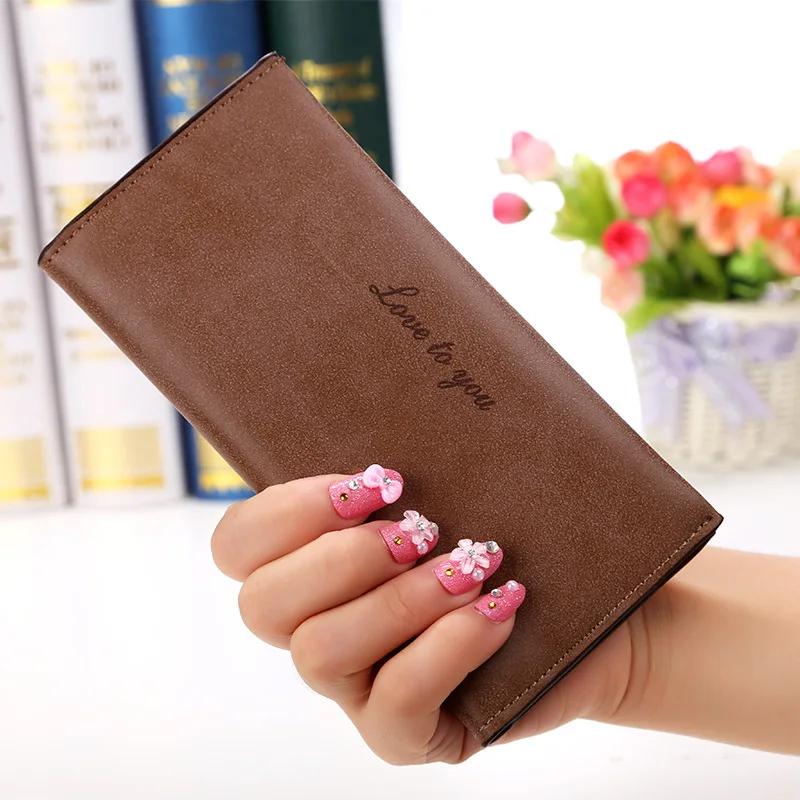 

2019 Women Fashion Purse Big Capacity Long Wallets PU Leather Clutch Bags Cards Holder Wallet Popular AB@W2 Women bag