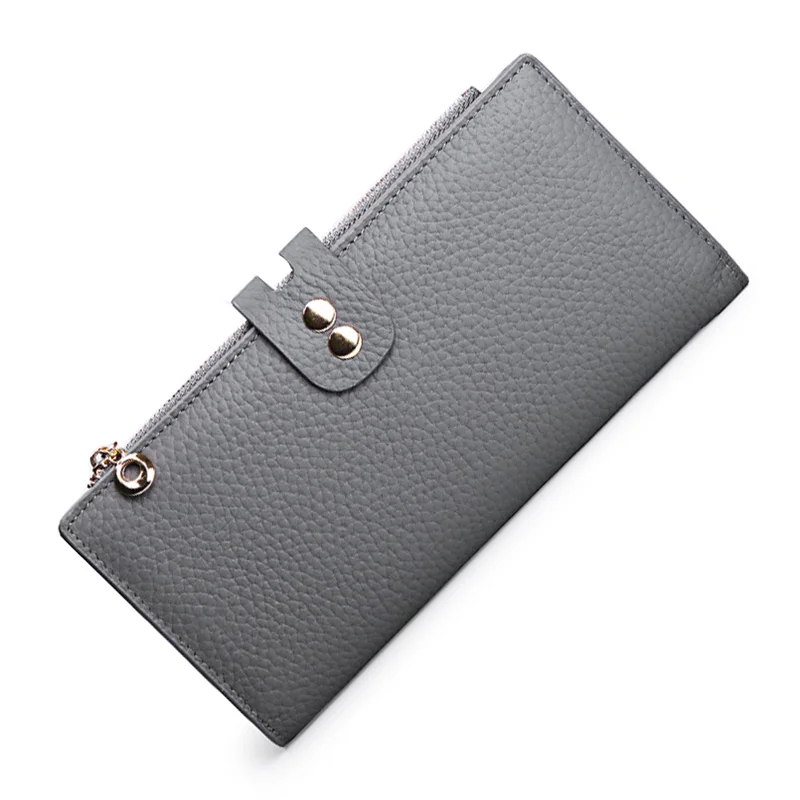LMS 2017 Litchi Pattern Long Leather Womens Wallets And Purses Fashion Zipper & Hasp Clutches Women Bag Phone Card Holder Wallet (30)