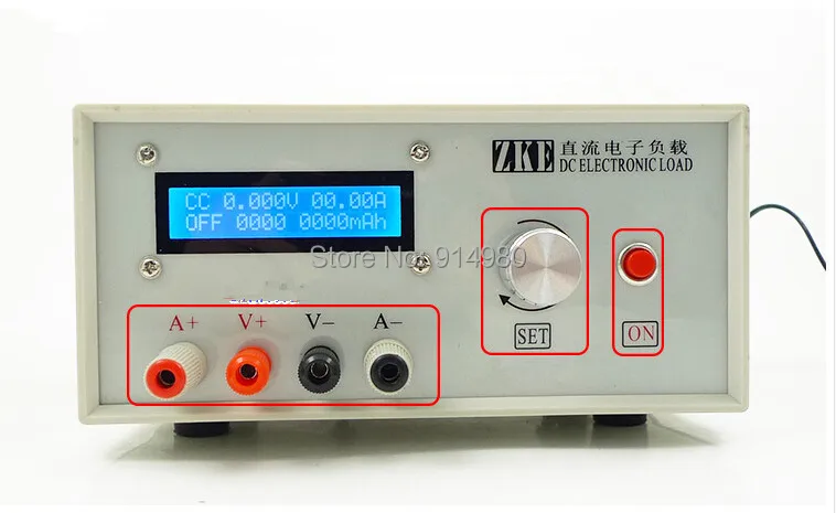 EBD A20H Multifunction Electronic load power font b battery b font capacity of resistance testing support